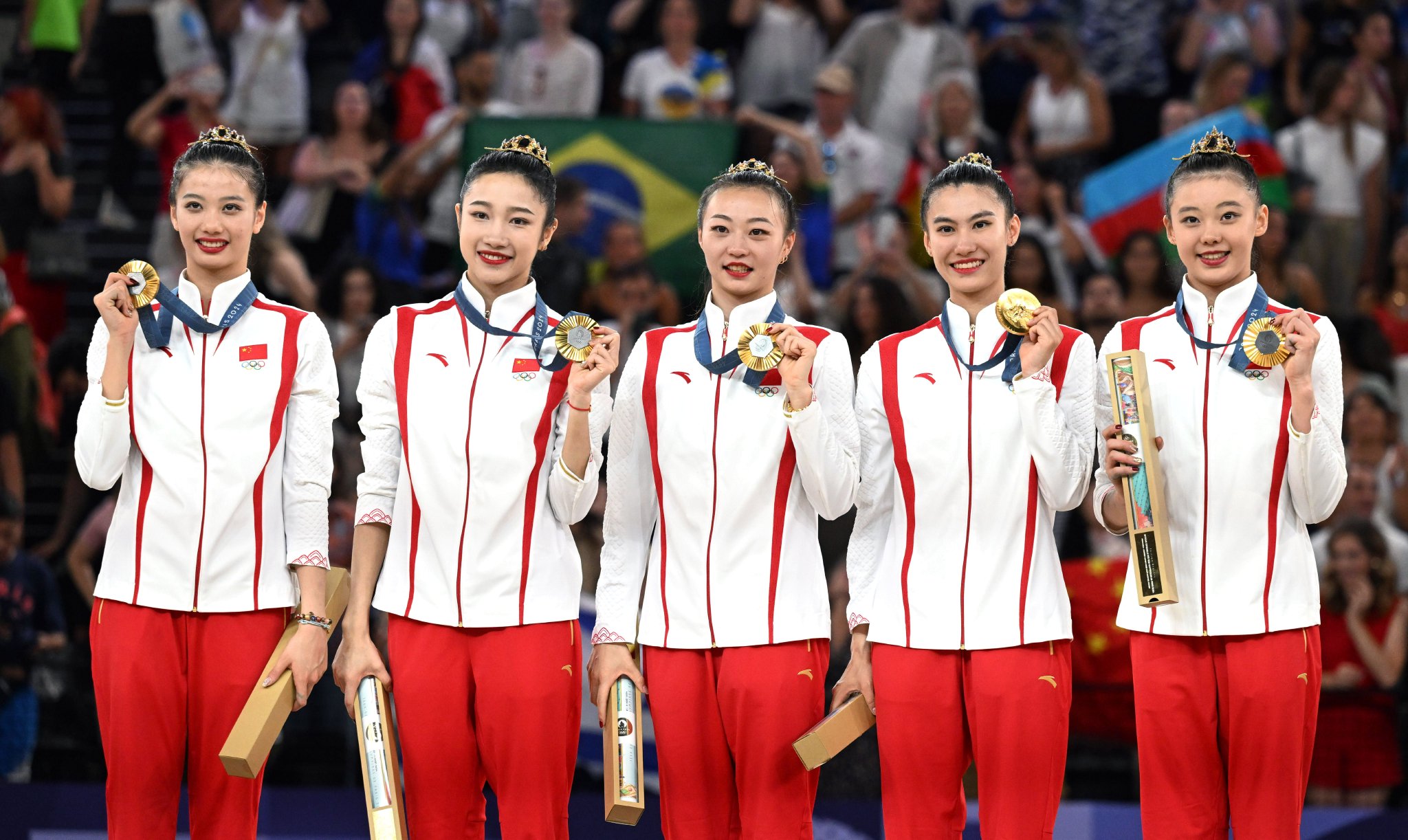 体操比赛上中国队表现抢眼，夺金成绩斐然的简单介绍