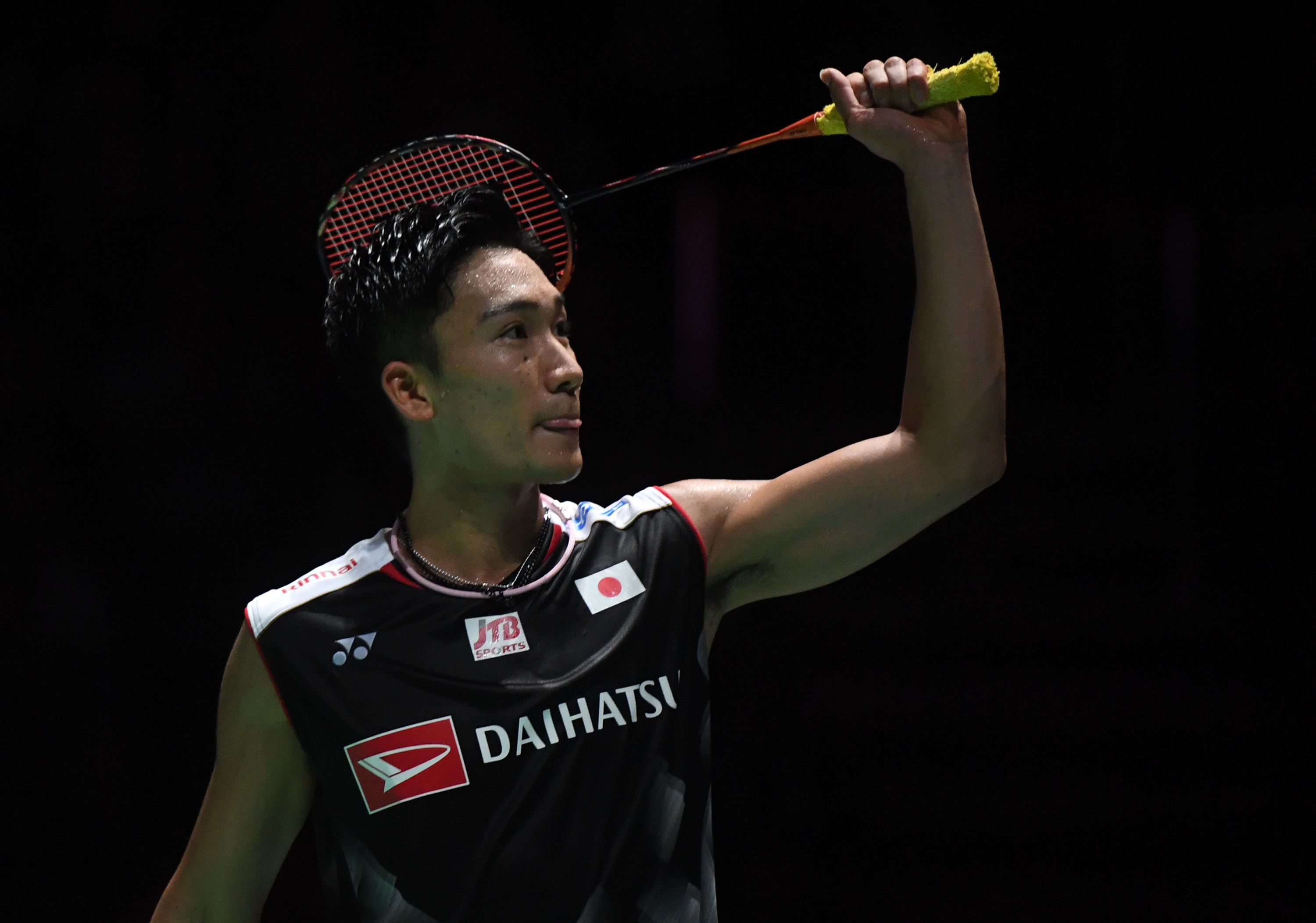 关于日本羽毛球队轻取印度羽毛球队，桃田贤斗完成帽子戏法的信息